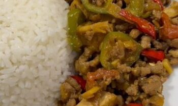 Tumis Tahu Daging Cincang