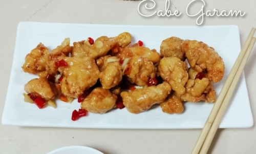 Ayam Pop Cabe Garam