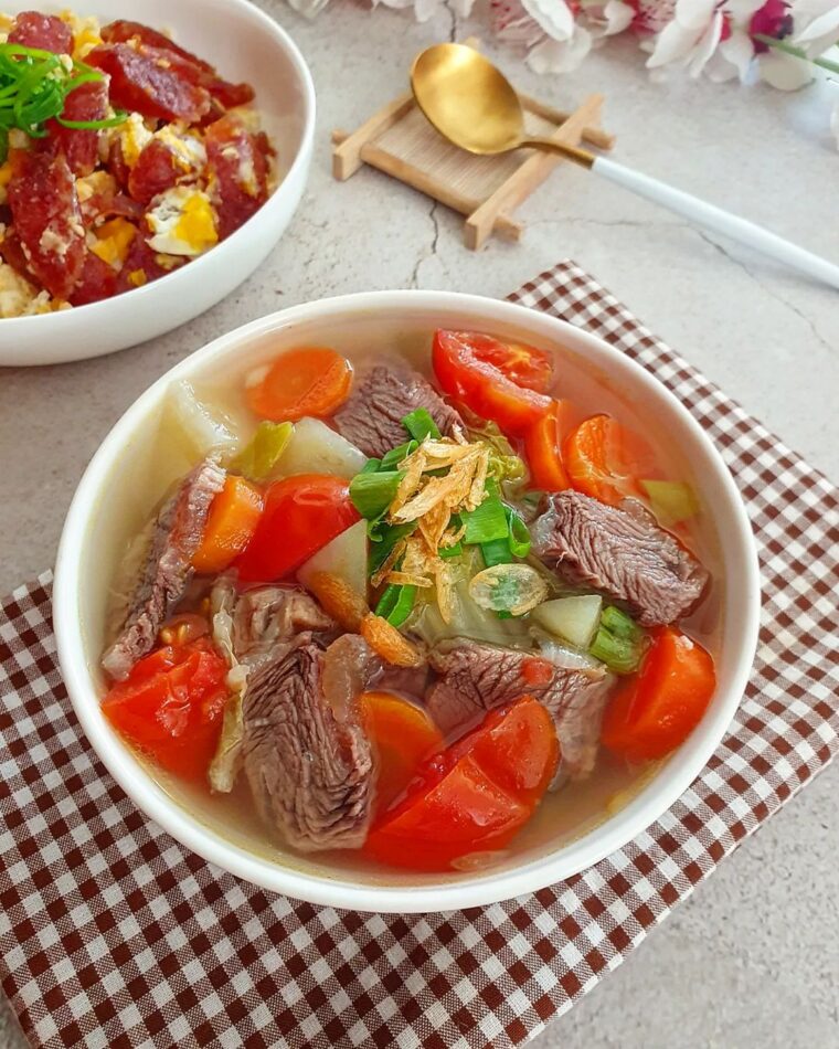 Resep Beef Soup Dari yscooking