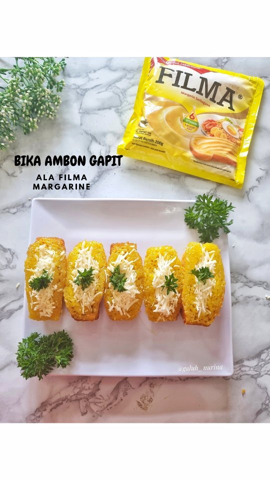 Resep Bika Ambon Gapit Isi Keju Dari galuh_nurina