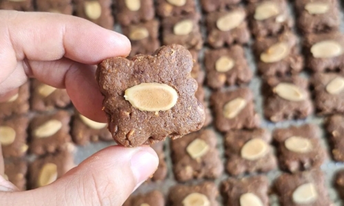 Choco Cashew Cookies