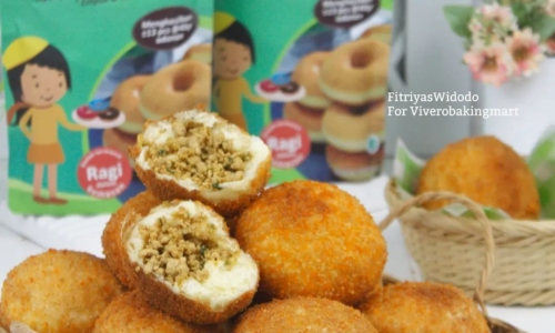 Donat Krispi Isi Ayam