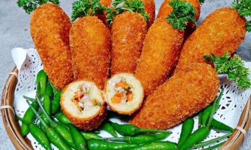 Kroket Bentuk Wortel