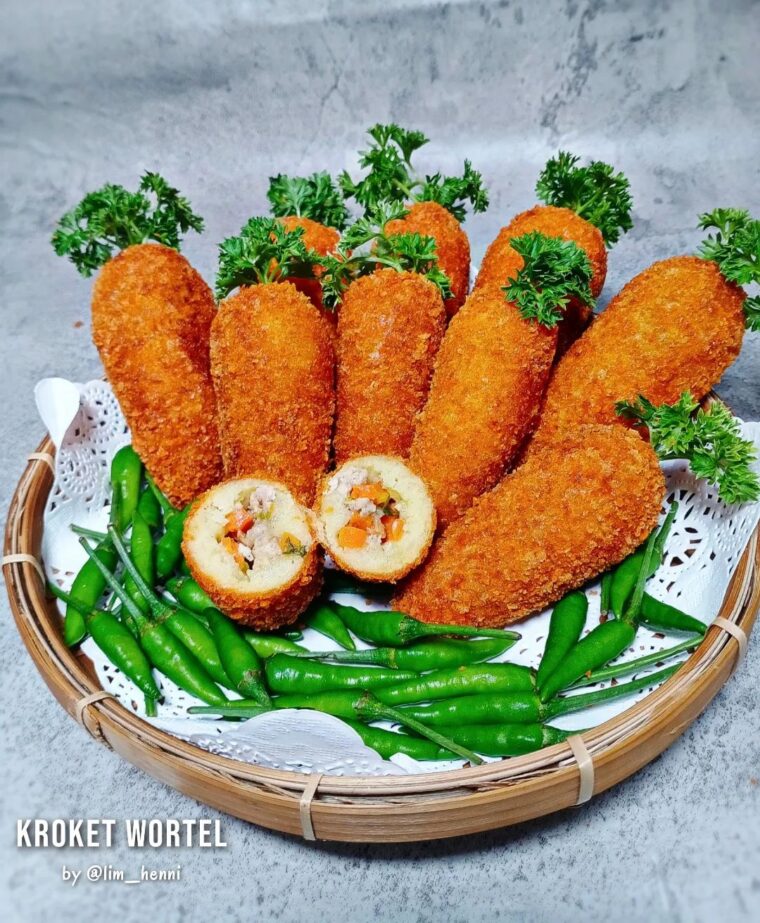 Resep Kroket Bentuk Wortel Dari lim_henni