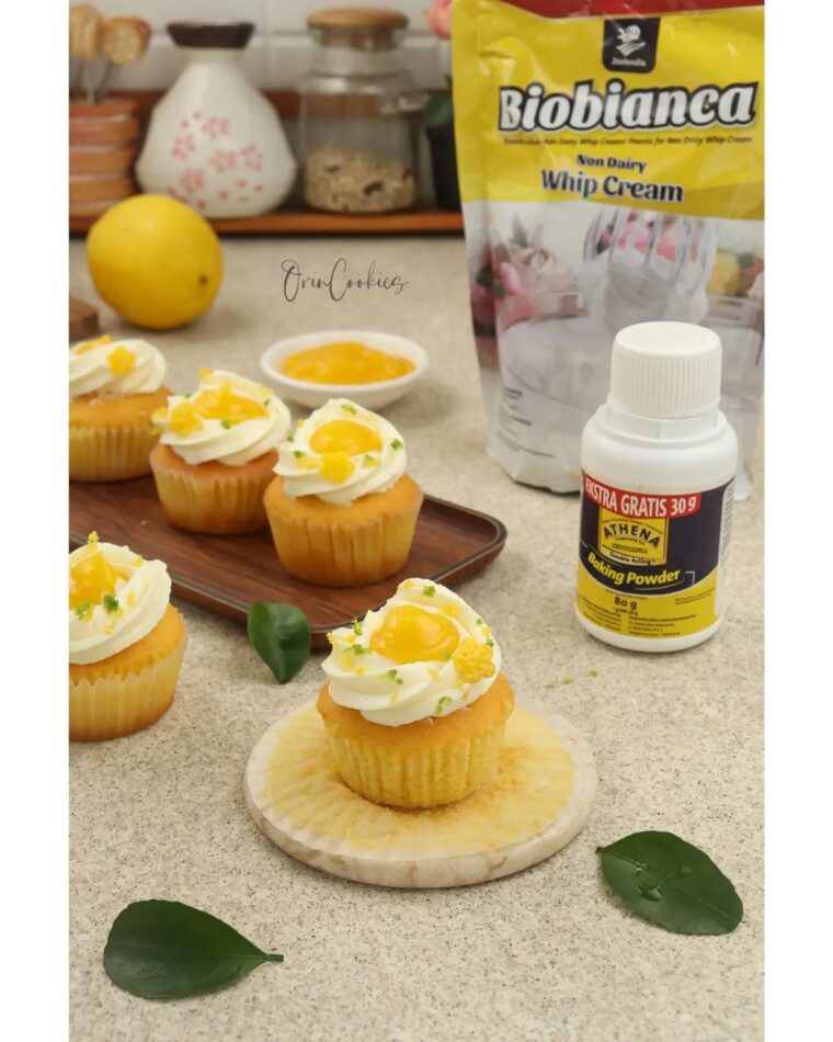 Resep Lemon Cup Cake Dari orincookies