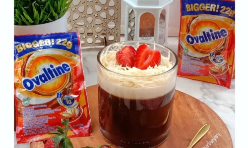 Ovaltine Pudding Cheese Custard