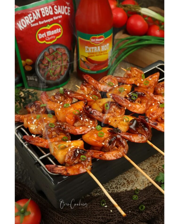 Resep Sate Udang Nanas Korean Bbq Dari orincookies