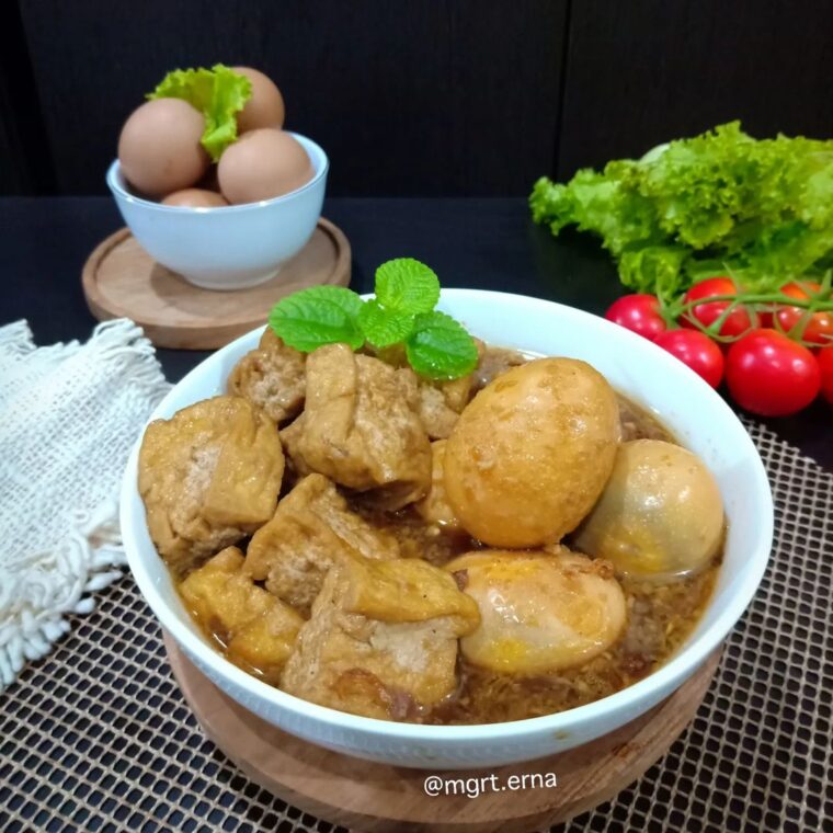 Resep Semur Telur Tahu Dari mgrt.erna