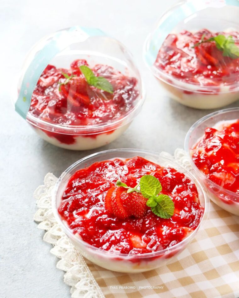 Resep Setup Roti Tawar Strawberry Dari tyasprabowo