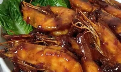 Udang Saus Karamel Pedes