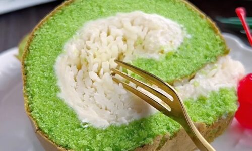 Bolu Gulung Pandan Premix