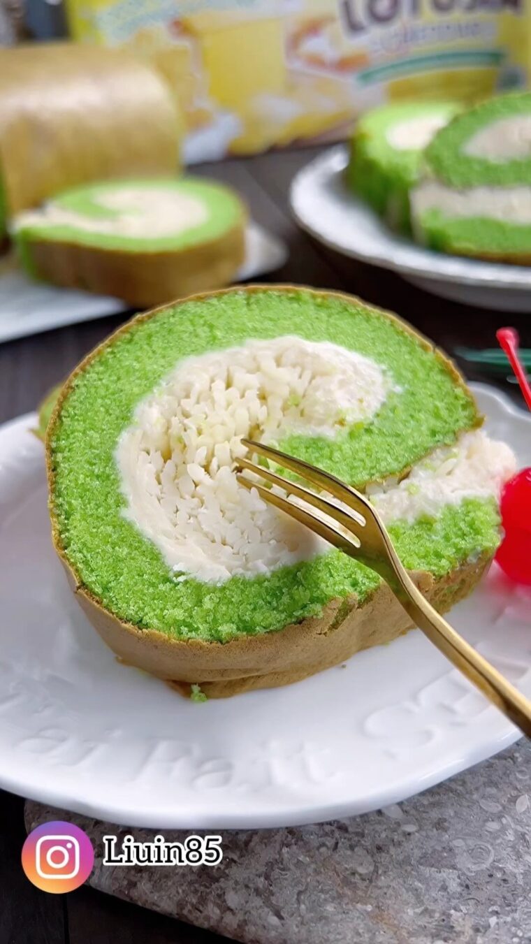 Resep Bolu Gulung Pandan Premix Dari liuin85