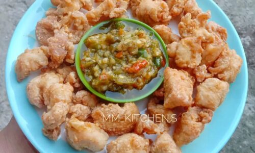 Chicken Popcorn Sambal Korek