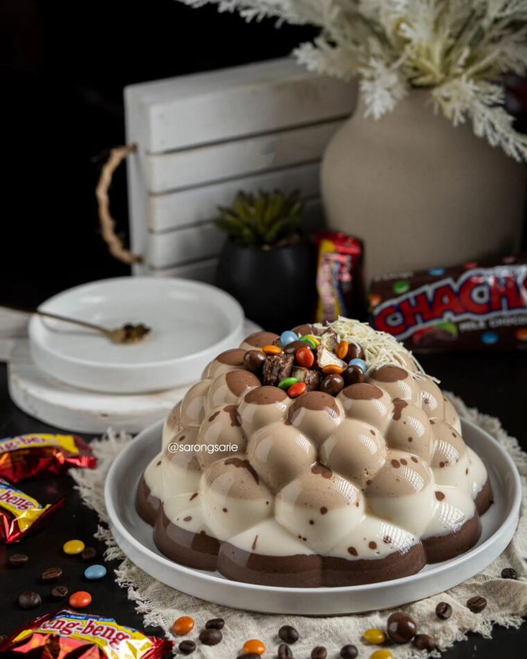 Resep Choco Cheese Cappucino Pudding Dari sarongsarie