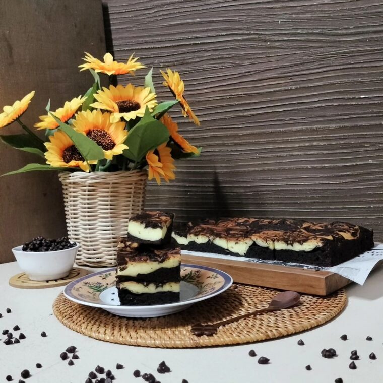 Resep Cream Cheese Brownies Dari herlina2012