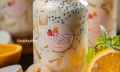 Resep Creamy Buko Lychee Orange Dari sarongsarie