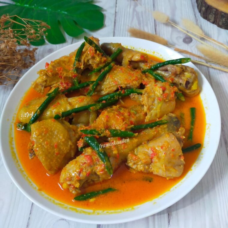 Resep Gulai Ayam Kacang Panjang Dari fransiskaailen