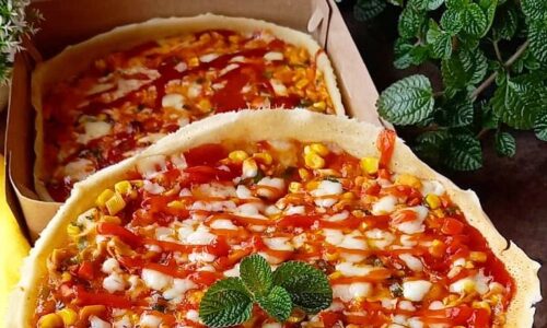 Martabak Pizza Lokal - Masakan dari Telur dan Tepung Terigu