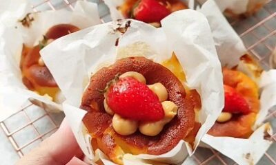 Mini Burnt Cheese Cake