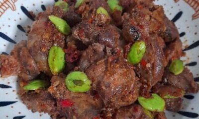 Oseng Ati Ampela Pedas - Masakan dari Ati Ampela