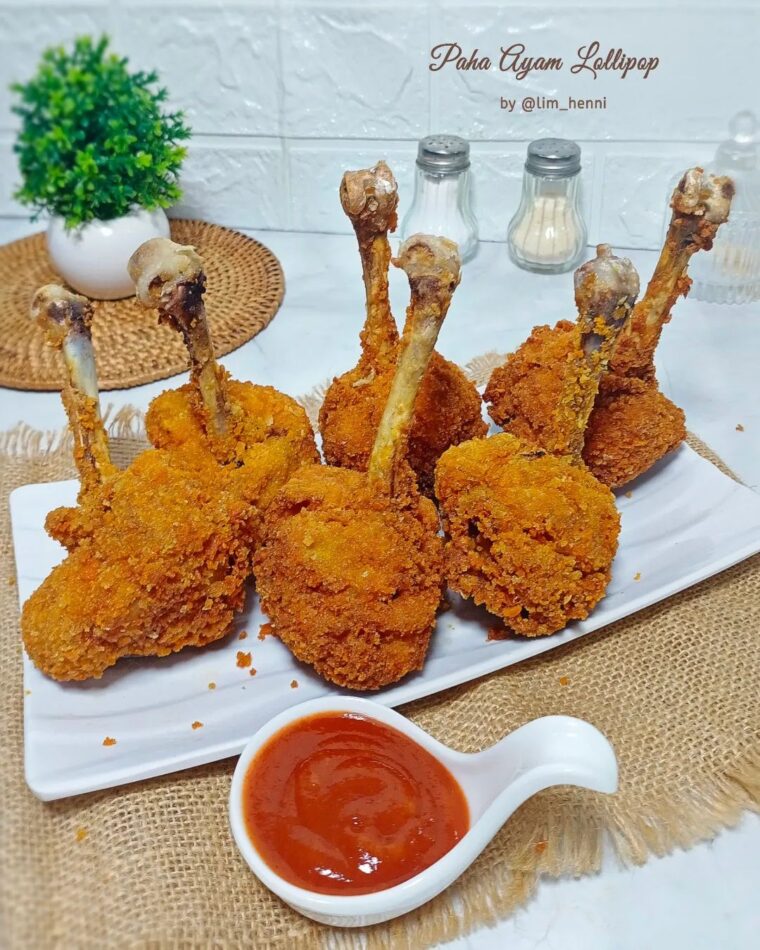Resep Paha Ayam Lollipop Dari lim_henni