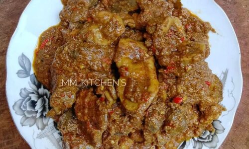 Rendang Hati Ampela - Masakan dari Ati Ampela