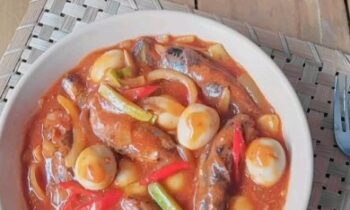 Sarden Telur Puyuh - Masakan dari Ikan Sarden