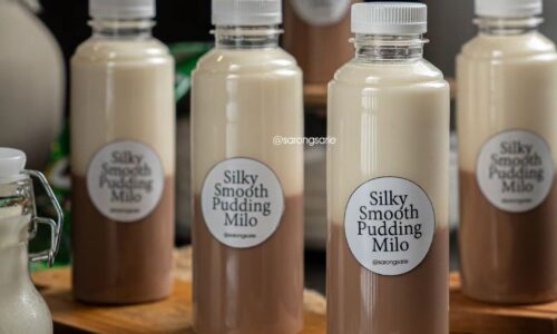 Silky Smooth Pudding Milo - Kue dari Jeli