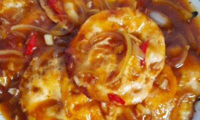 Telur Ceplok Saus Bistik