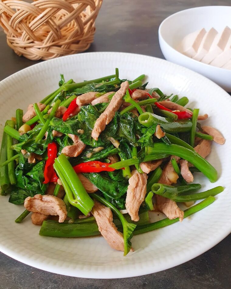 Resep Tumis Kangkung Ala Oriental Dari yscooking