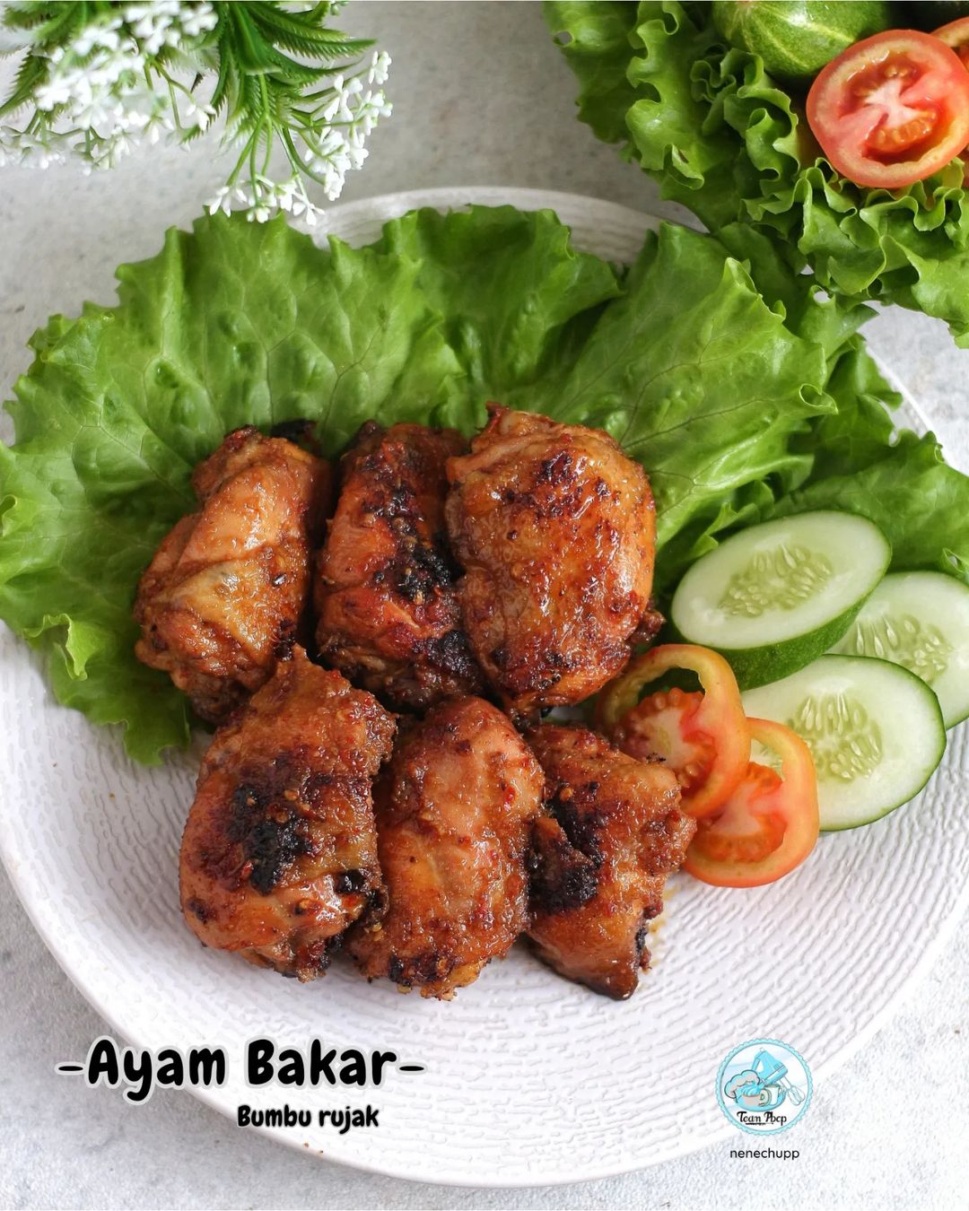 Resep Ayam Bakar Bumbu Woku Dari Nenechupp