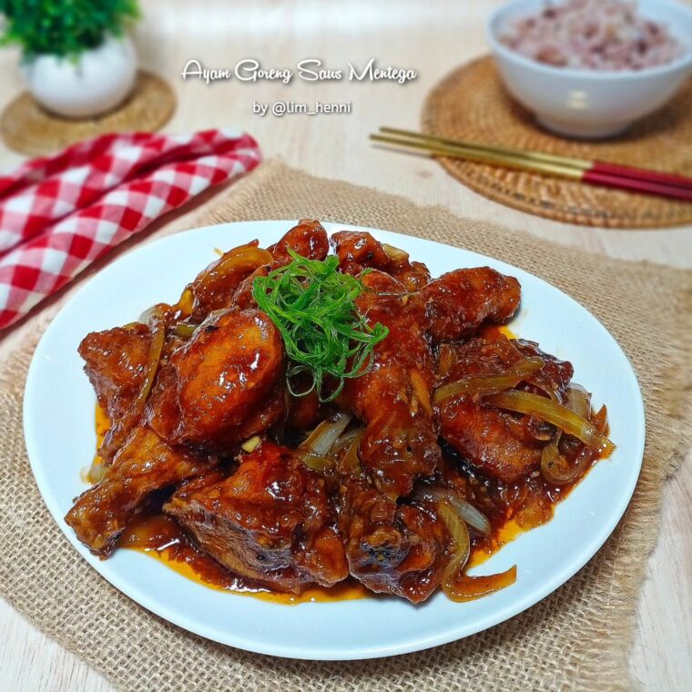 Resep Ayam Goreng Saos Mentega Dari lim_henni