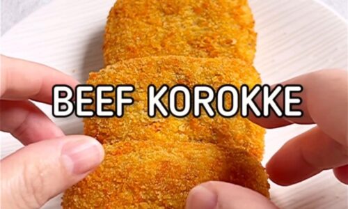 Beef Korokke - Masakan dari Kentang