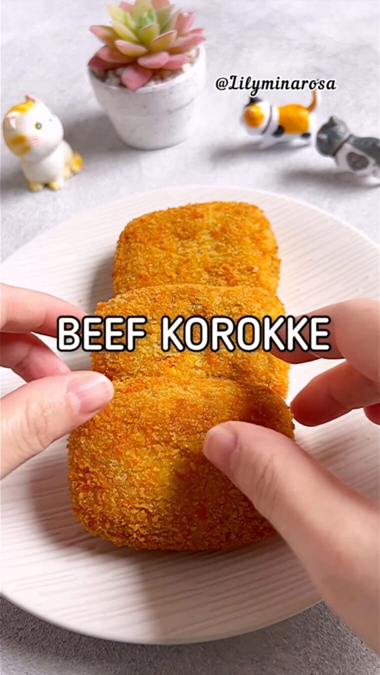 Resep Beef Korokke Dari lilyminarosa