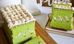 Resep Cake Pandan Gula Malaka Dari plasa.cake