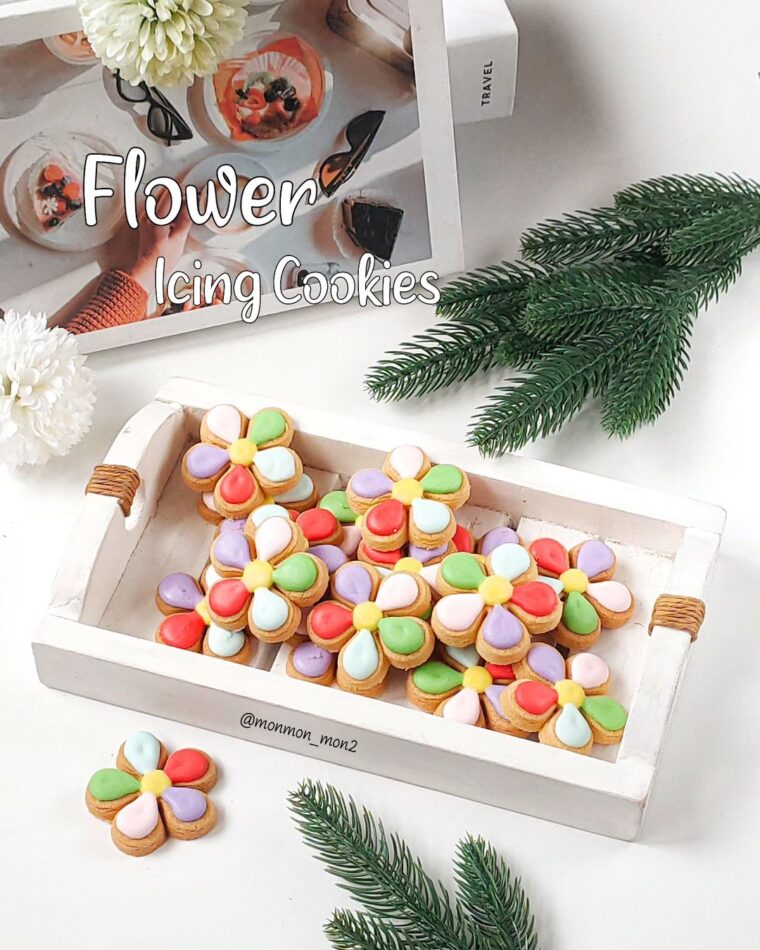 Resep Flower Icing Cookies Dari monmon_mon2