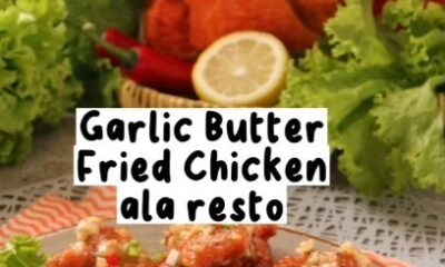 Garlic Butter Fried Chicken - Masakan dari Butter(mentega)