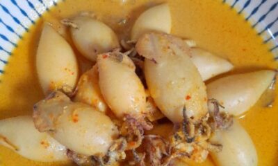 Gulai Cumi Isi Tahu - Masakan dari Cumi Cumi