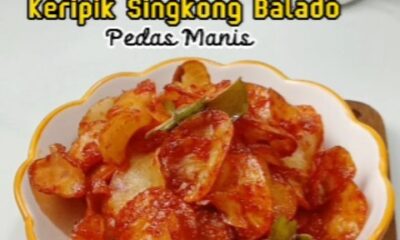 Keripik Singkong Balado - Camilan dari Cabai