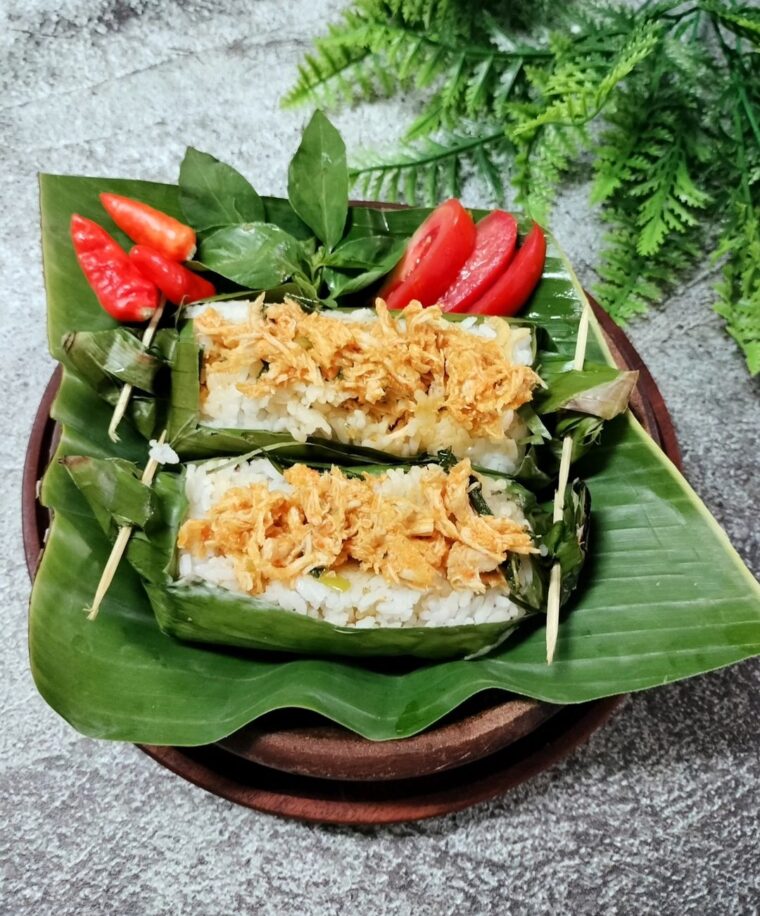 Resep Nasi Bakar Ayam Suwir Kemangi Dari herlina2012