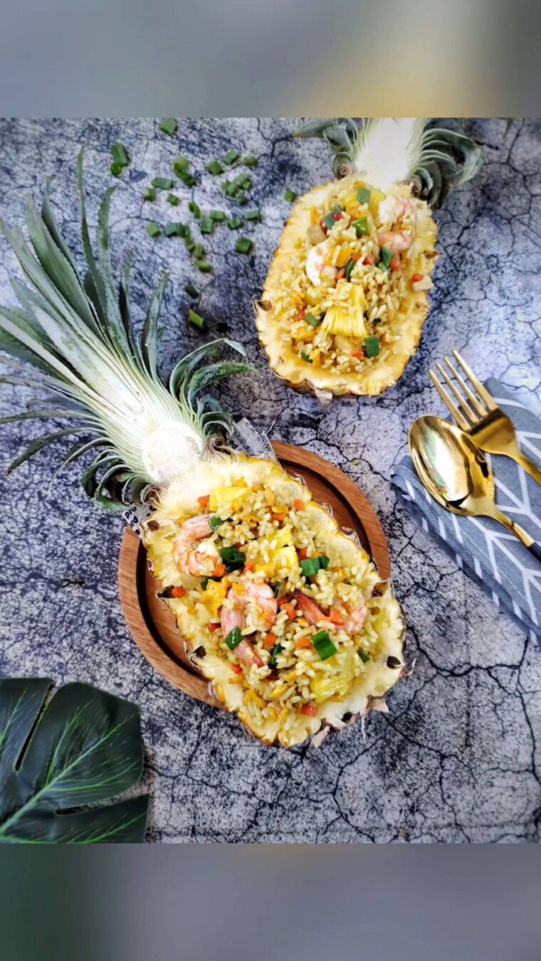 Resep Pineapple Fried Rice Dari albiyansmom