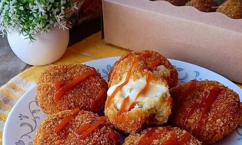 Pisang Goreng Pipih Keju Meleleh