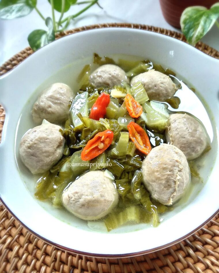 Resep Sayur Asin Kuah Bakso Dari annasupriyanto
