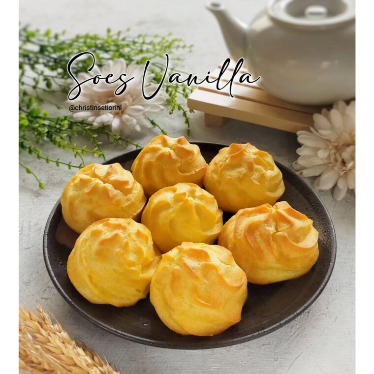 Resep Soes Vanilla Dari christinsetiorini