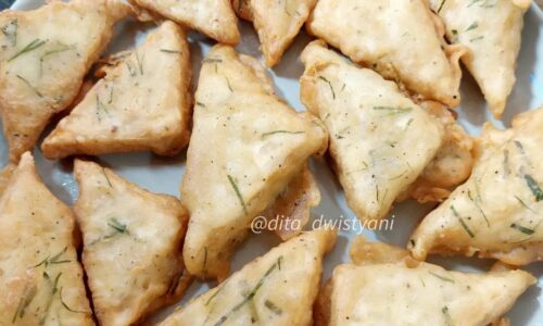 Tempe Goreng Daun Jeruk