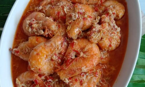 Udang Kuah Pedas