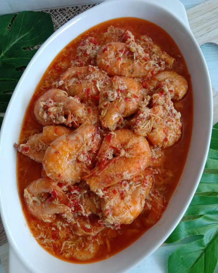 Resep Udang Kuah Pedas Dari elvynnofianti
