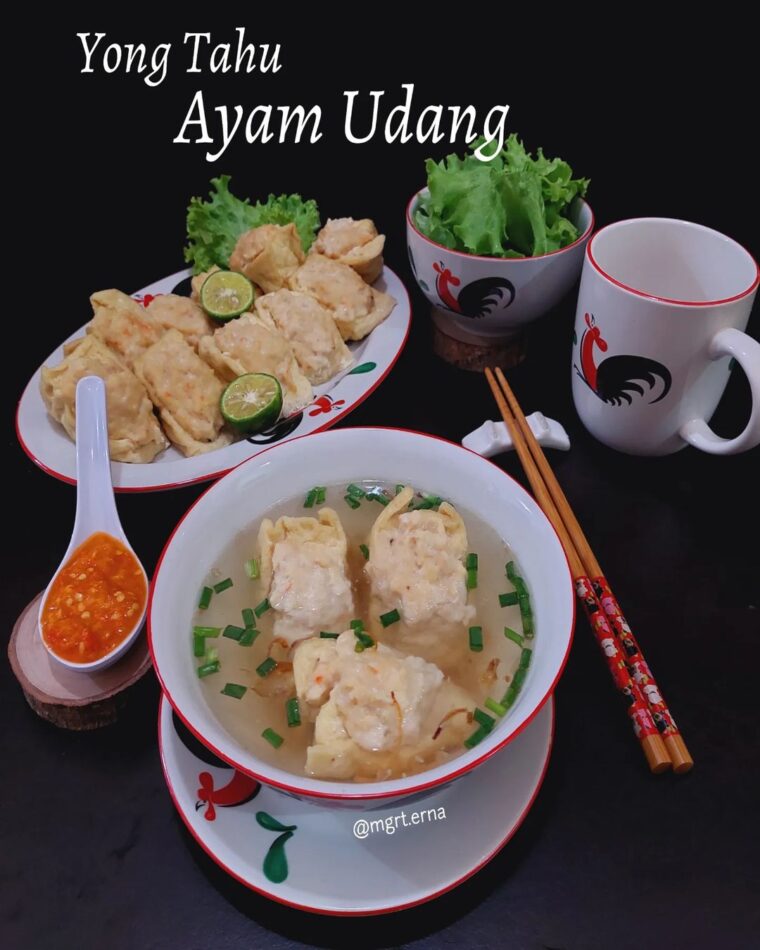 Resep Yong Tahu Ayam Udang Dari mgrt.erna