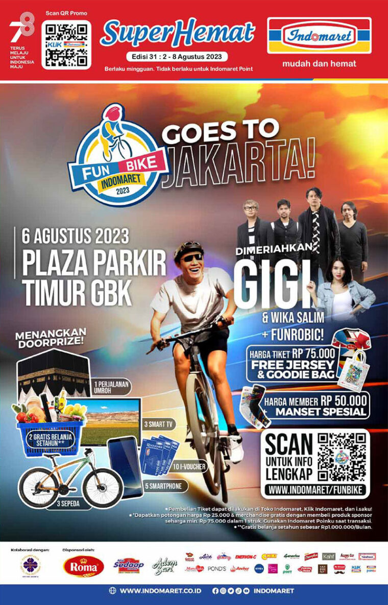 Promo Indomaret Periode : 2 – 8 Agustus 2023