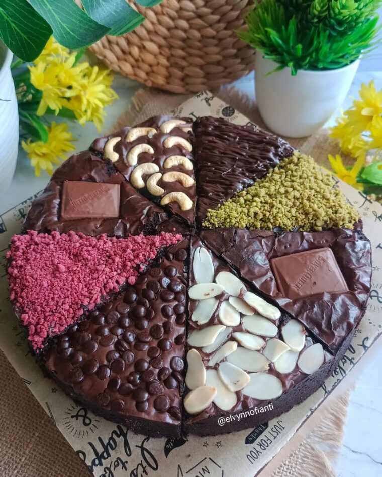 Resep Brownies Pizza Dari elvynnofianti